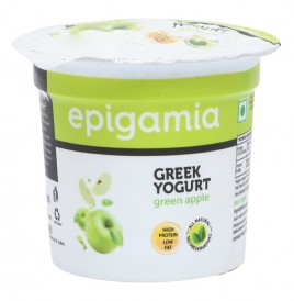 Epigamia Greek Yogurt Green Apple   Cup  90 grams